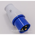 Industrial coupler connector plug socket 6H 4P+E 5P 63A 125A IP44 440V ordinary type CCC CE IEC/CEE